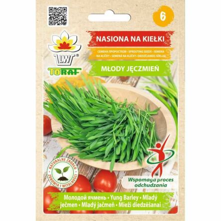 Nasiona na Kiełki Młody Jęczmień 30 g -Toraf