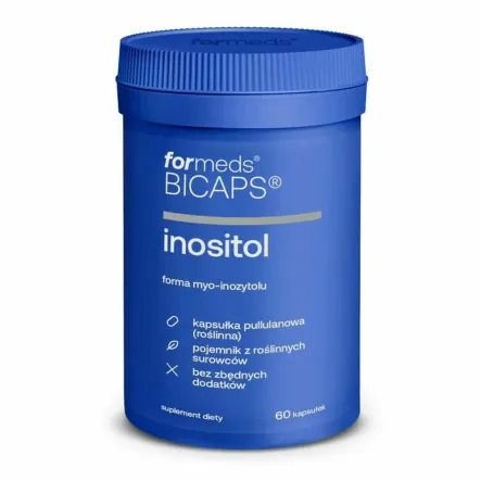 Bicaps INOSITOL Inozytol 60 Kapsułek - Formeds