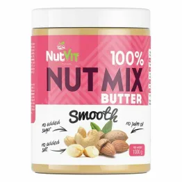 Krem Orzechowy 100% Nut Mix Butter 1 kg Smooth - NutVit 