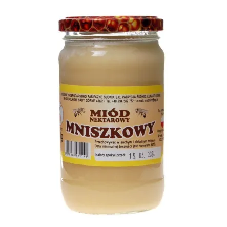 Miód Mniszkowy 500 g - Pasieka Sudnik