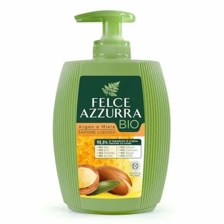 Mydło w Płynie Olejek Arganowy i Miód Eco 300 ml - Felce Azzurra
