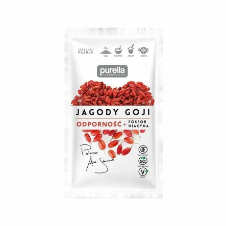 Jagody Goji Suszone Owoce 45 g - Purella 