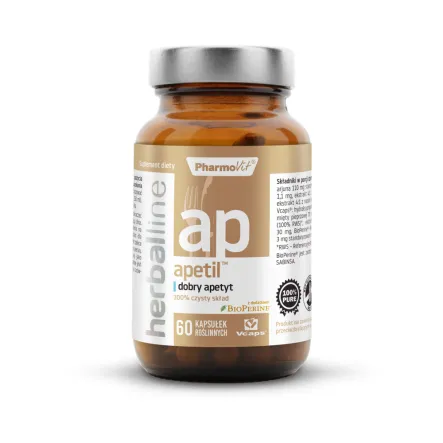 Apetil Dobry Apetyt 60 Kapsułek Poprawa Apetytu Pharmovit