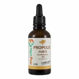 Propolis Forte Krople Bezalkoholowe 10% 50 ml - MyVita