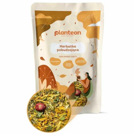 Herbatka Pobudzająca 50 g - Planteon (data: 04.10.2025)