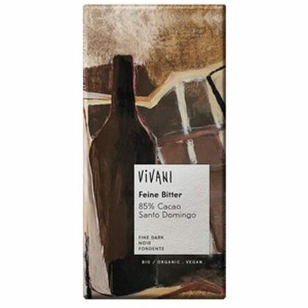 Czekolada Gorzka 85% Kakao Bio 100 G - Vivani