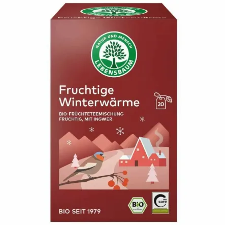 Herbatka Owocowe Zimowe Ciepło Bio 40 g (20 x 2 g) - Lebensbaum