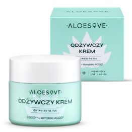 Odżywczy Krem do Twarzy na Noc 50 ml - ALOESOVE