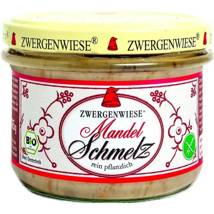 Smalczyk Wegański z Migdałami Bio 165 g -Zwergenwiese
