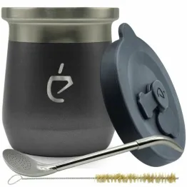Zestaw Yerba Mate Termolid DualFlow PRO Szary