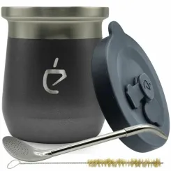 Zestaw Yerba Mate Termolid DualFlow PRO Szary