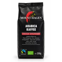 Kawa Mielona Arabica Bezkofeinowa Fairtrade BIO 250 g - Mount Hagen