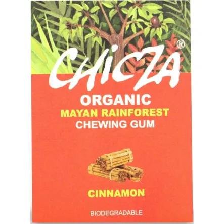 Guma do Żucia o Smaku Cynamonu Biodegradowalna Bio 30 g Chicza