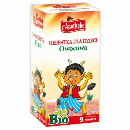 Herbatka Dla Dzieci Owocowa Bio 40 g (20x 2 g) - Apotheke