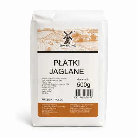 Płatki Jaglane 500 g - Młyn Kopytowa