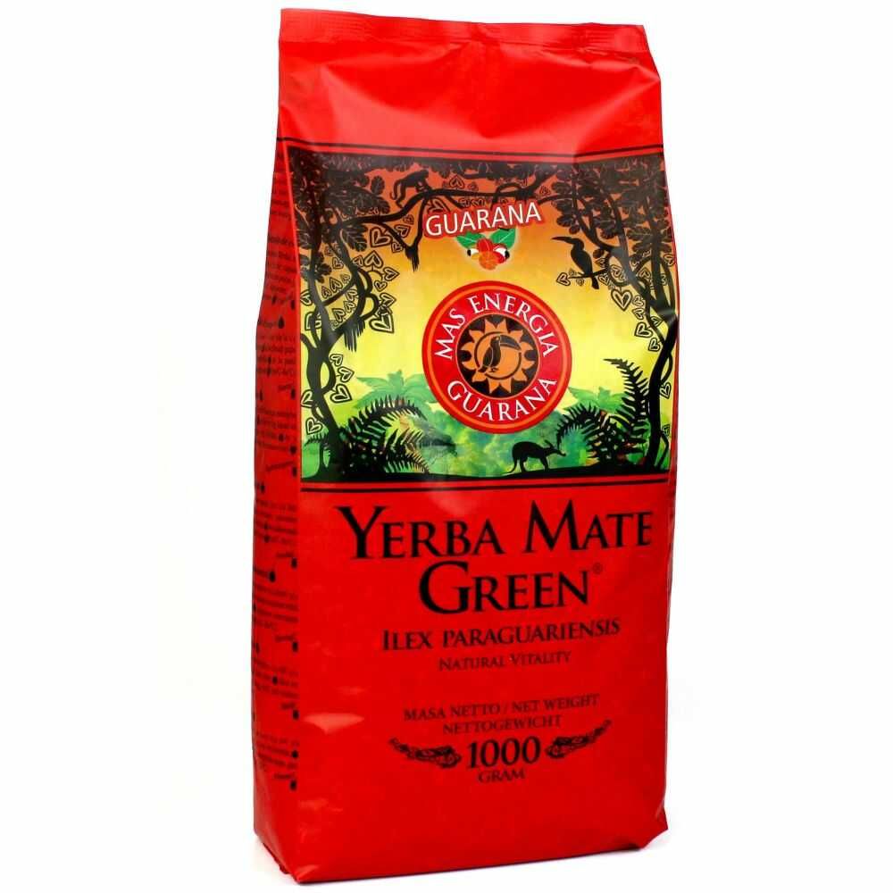 Yerba Mate Green Mas Energia Guarana 1 kg
