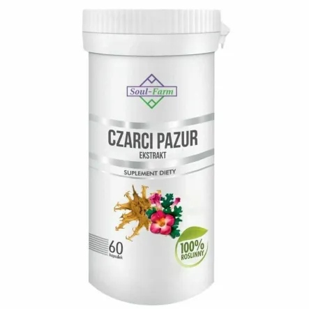 Czarci Pazur Ekstrakt (500 mg) 60 Kapsułek - Soul Farm