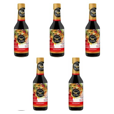 5 x Sos Sojowy 150 ml - Mr. Ming