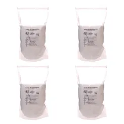 Zestaw 4 x Wodorowęglan Sodu Soda Oczyszczona Proszek 1 kg - Natur Planet