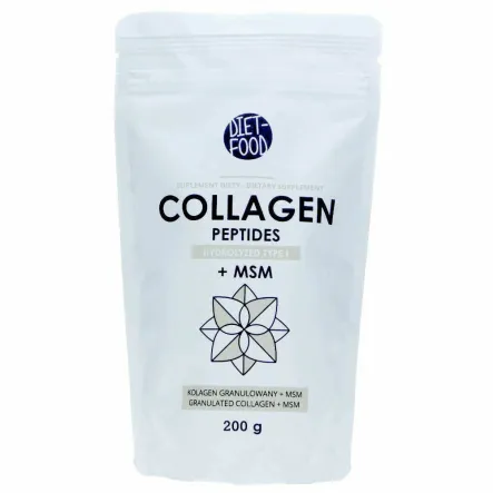 Kolagen Wołowy + MSM 200 g - Diet-Food