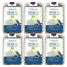 6 x Ziarno Popcornu z Niebieskiej Kukurydzy Bio 350 g - Bluecorn