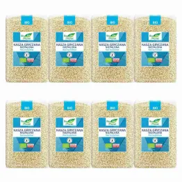 8 x Kasza Gryczana Niepalona Bezglutenowa Bio 2 kg - Bio Planet