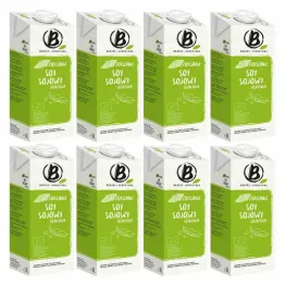 8 x Napój Sojowy Naturalny Bez Dodatku Cukru Bio 1 l - Berief