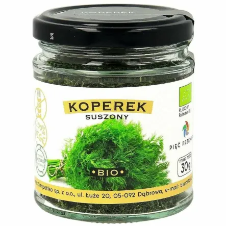 Koperek Suszony Bio 30 g  - Pięć Przemian