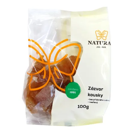 Imbir Suszony Bez Cukru 100 g Natural
