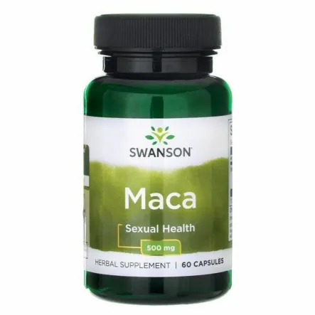Maca Extract 500 mg 60 Kapsułek - Swanson