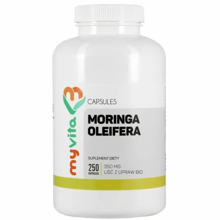 Moringa Oleifera 350 mg 250 Kapsułek - MyVita