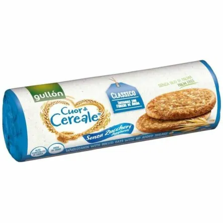 Pełnoziarniste Ciastka Owsiane Bez Dodatku Cukru 280 g - Gullon