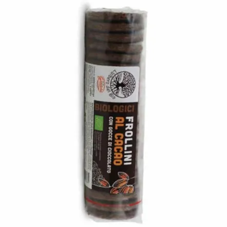 Ciastka Kakaowe z Kawałkami Czekolady Wegańskie BIO 250 g - Gandola