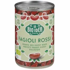 Czerwona Fasola Kidney Bio 400 g (240 g) - La Bio Idea - Fasolka Eko w Puszce