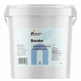 BORAKS Czteroboran Sodu Dziesięciowodny Wiadro 5 kg - Naturalnie Zdrowe