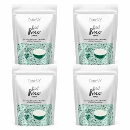 4 x Makaron Konjac Diet Rice 400 g Keto Friendly (250 g) - OstroVit