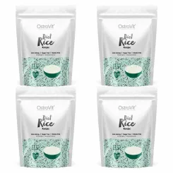 4 x Makaron Konjac Diet Rice 400 g Keto Friendly (250 g) - OstroVit