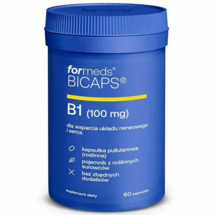 Bicaps Witamina B1 60 Kapsułek - Formeds