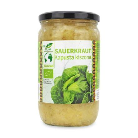 Kapusta Kiszona Bio 680 g /410 g  Bio Planet