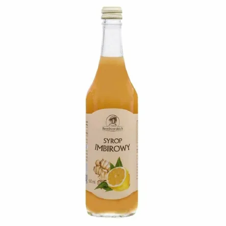 Syrop Imbirowy 500 ml - Z Domu Rembowskich