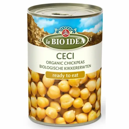 Ciecierzyca w Puszce Bio 400 g (240 g) - La Bio Idea