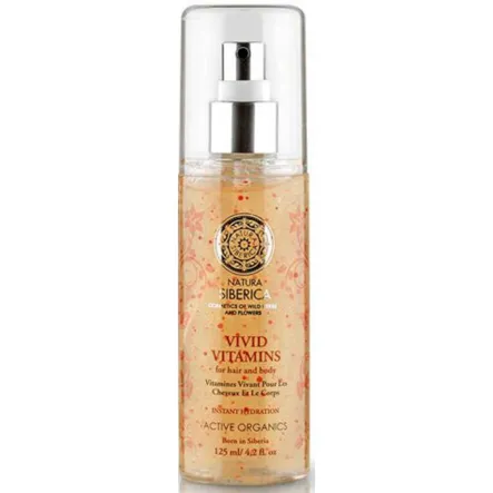 Spray Do Ciała I Włosów Żywe Witaminy 125 Ml OBLEPIKHA SIBERICA - Wyprzedaż