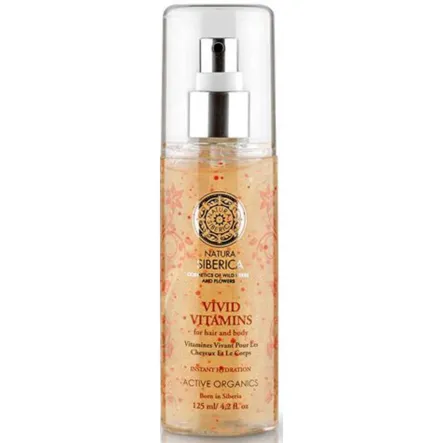 Spray Do Ciała I Włosów Żywe Witaminy 125 Ml OBLEPIKHA SIBERICA - Wyprzedaż