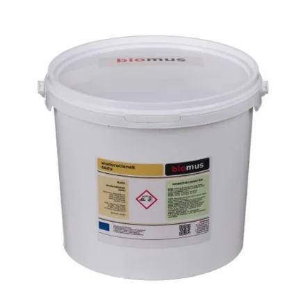 Wodorotlenek Sodu Soda Kaustyczna Granulki 5 kg Biomus