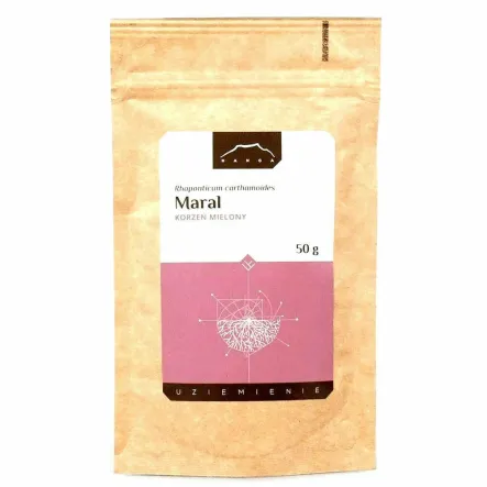Maral Korzeń Mielony (Leuzea, Szczodrak) 50 g - Nanga (data: 31.01.2026)