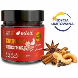 Mixitella Krem Orzechowy Crunchy Premium Świąteczny 220 g - MIXIT