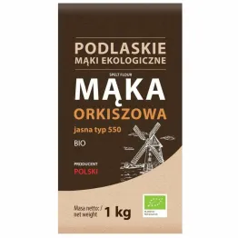 Polska Mąka Orkiszowa Jasna Typ 550 Bio 1 kg - BioLife