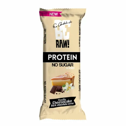 BeRaw Baton Protein 27% Vanilla Cheesecake 40 g Purella