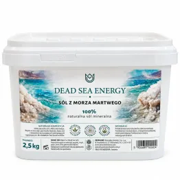 Sól z Morza Martwego 100% Naturalna Sól Mineralna 2,5 kg - Dead Sea Energy