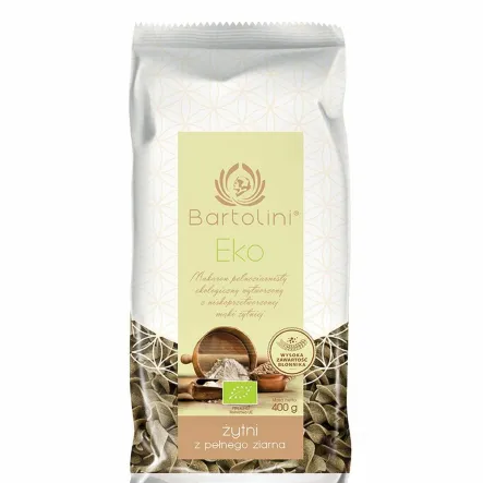 Makaron (Żytni Razowy) Świderki Bio 400 g -  Bartolini